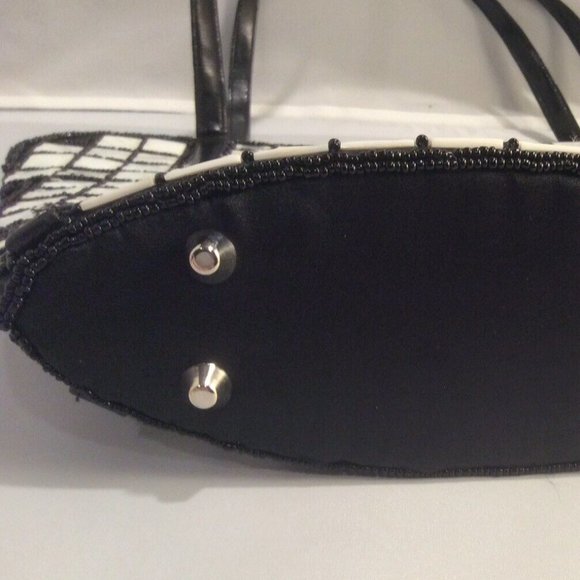 Boutique Sea Cove Mother of Pearl Caviar Shell Tote Bag Purse Beach Handbag-NWT - Picture 6 of 13